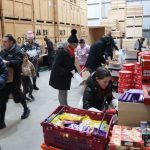Alexanders and Brentford Football Club support Hounslow Community Foodbox at<br>Christmas